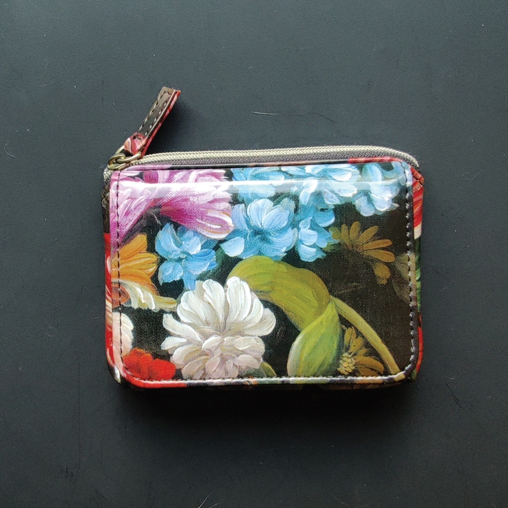 Floral Women's Vinyl Wallet